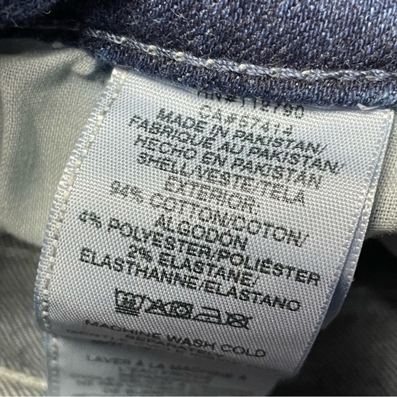 True Religion Billie Mid Rise Straight Jeans Pink Stitch Pockets Women’s 28x33 - Picture 10 of 11